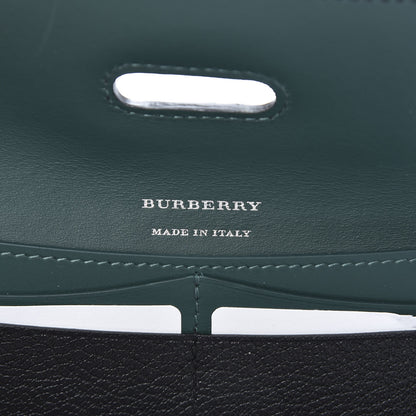 Burberry Goatskin D-Ring Continental Wallet Black 6 of 7