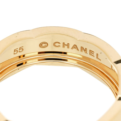 Chanel 18K Yellow Gold Small Coco Crush Ring 55 7.25 4 of 6