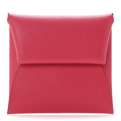Hermes Madame Calfskin Bastia Coin Purse Rose Extreme 1 of 8