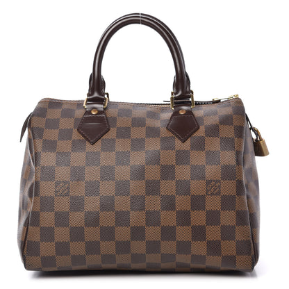 Louis Vuitton Damier Ebene Speedy 25 1 of 9
