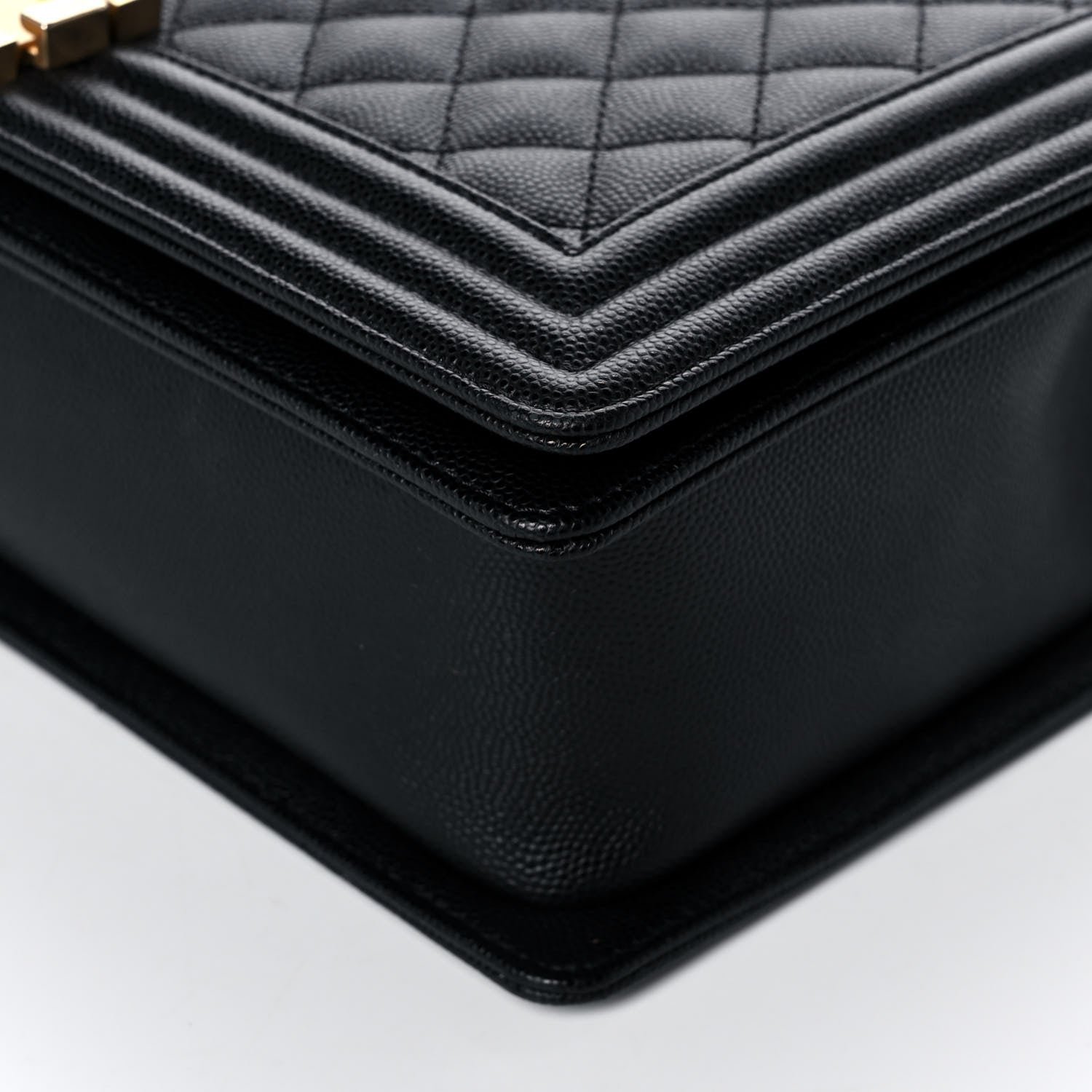 Chanel Caviar Quilted New Medium Boy Flap Black 10 of 12