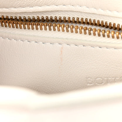 Bottega Veneta Lambskin Maxi Intreccio Padded Chain Cassette Crossbody Bag White 12 of 12