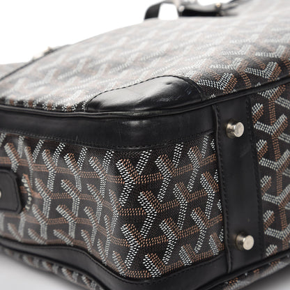 Goyard Goyardine Ambassade MM Briefcase Black 10 of 14