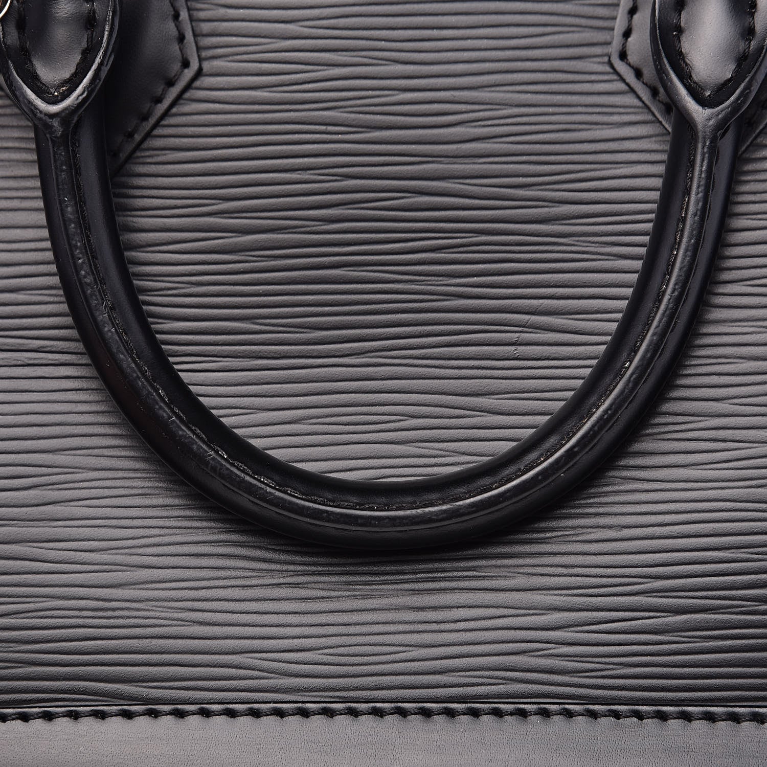 Louis Vuitton Epi Alma BB Black 9 of 12