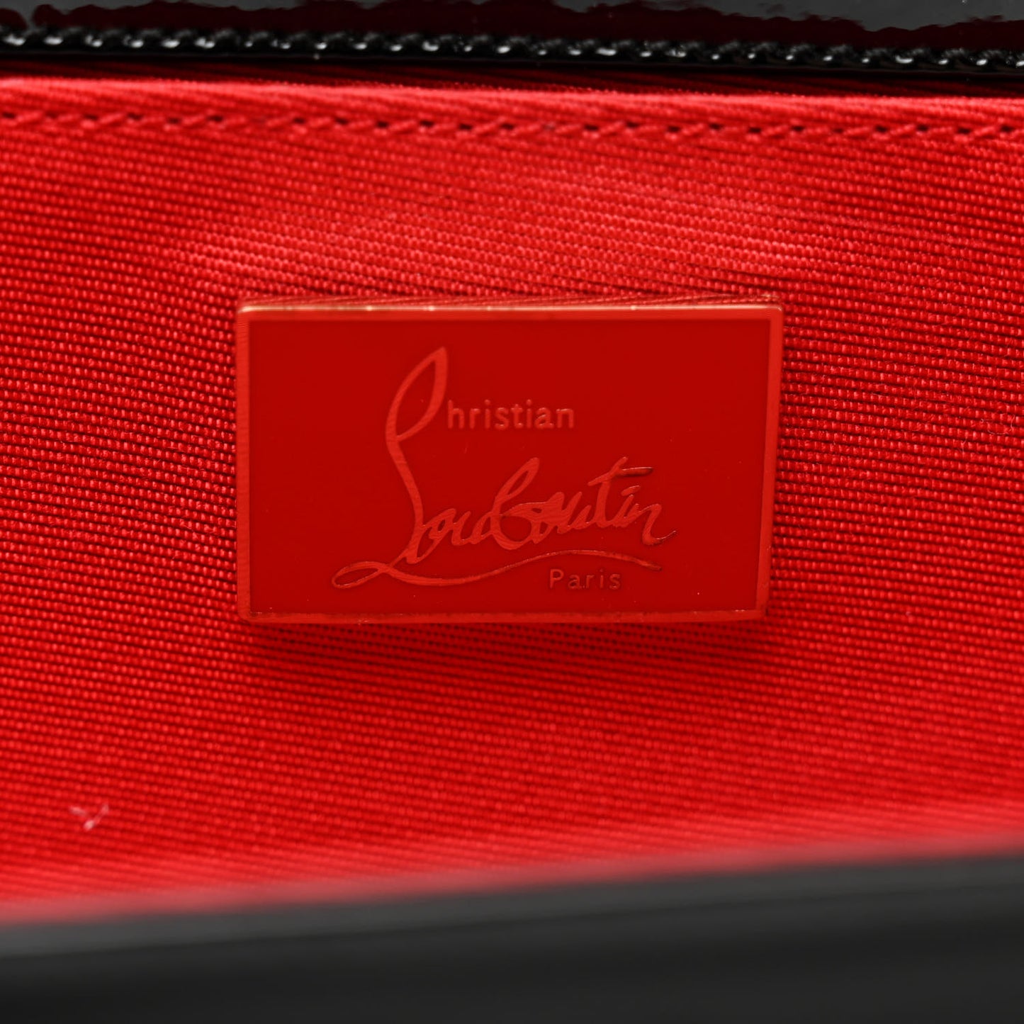 Patent Pigalle Clutch Black