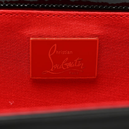 Christian Louboutin Patent Pigalle Clutch Black 6 of 6