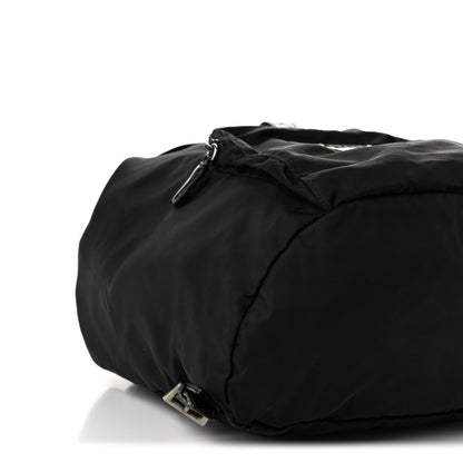 Prada Tessuto Nylon Saffiano Vela Backpack Black 8 of 9