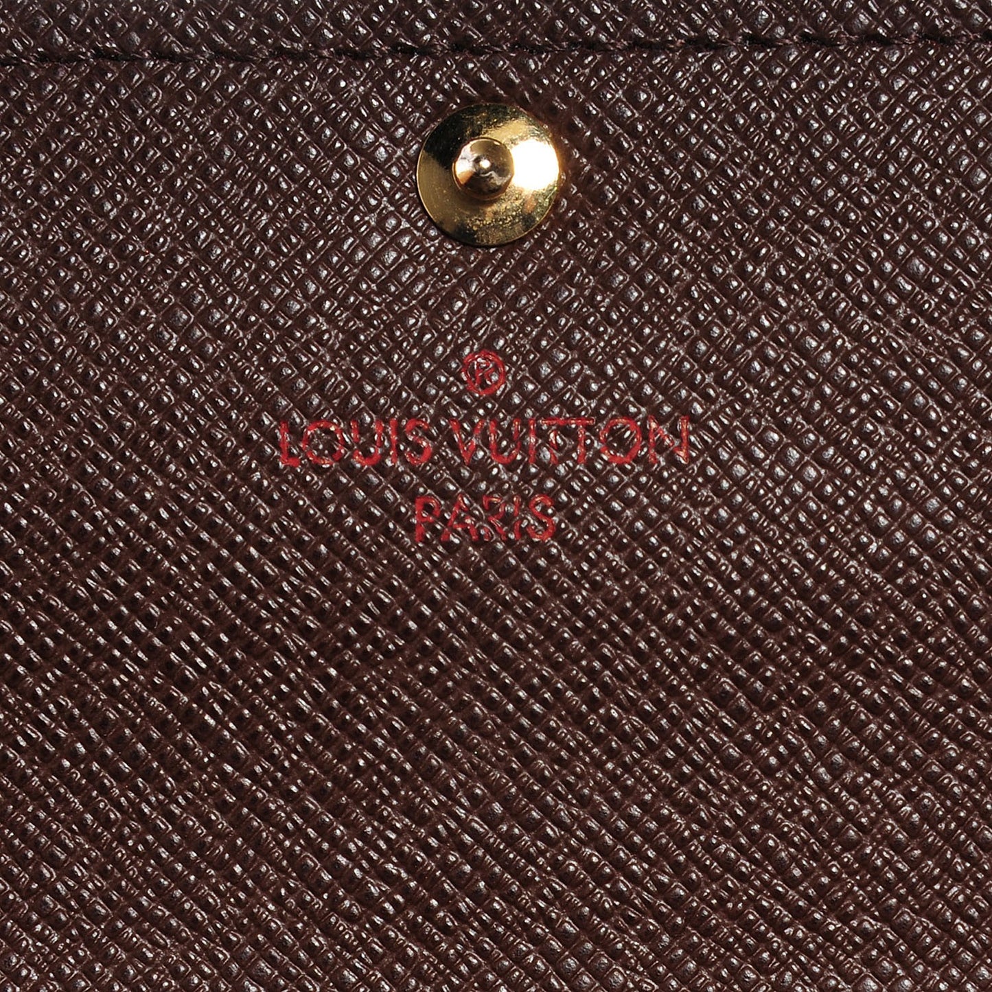 Damier Ebene Sarah Wallet
