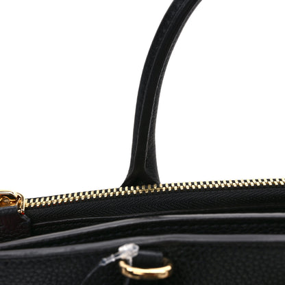 Louis Vuitton Taurillon City Steamer PM Black Rouge 13 of 13