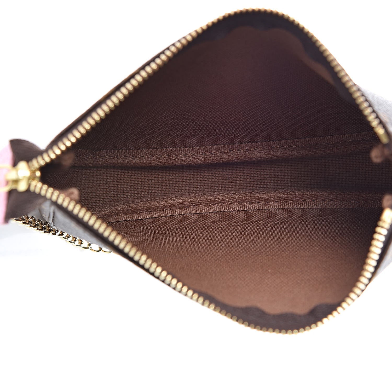 Louis Vuitton Monogram 2016 Christmas Animation Mini Pochette Accessories Rose Ballerine 5 of 8