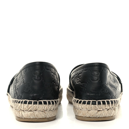 Gucci Guccissima Signature Espadrilles 38 Black 5 of 11