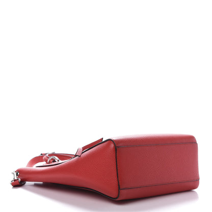 Mulberry Classic Grain Small Maple Tote Hibiscus Red 4 of 9