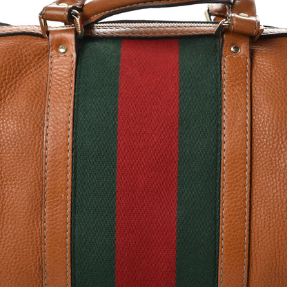 Gucci Calfskin Vintage Web Medium Boston Tobacco 15 of 15