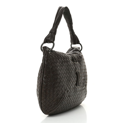 Bottega Veneta VENETA Nappa Intrecciato Hobo Ebano 4 of 13