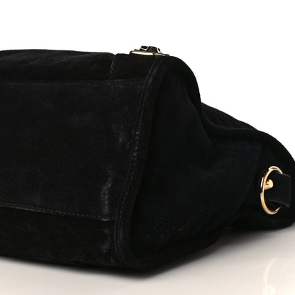 Balenciaga Baby Daim Gold Metallic Edge Hardware City Black 9 of 9