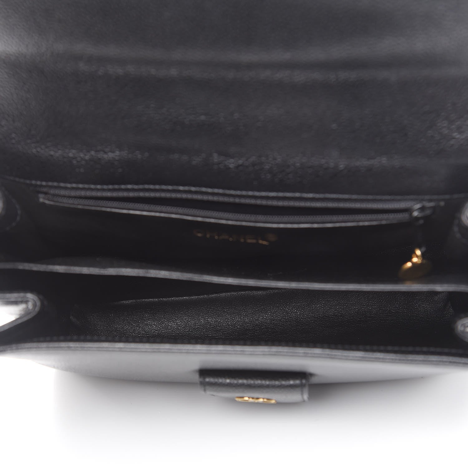 Chanel Caviar Medium Shoulder Bag Black 5 of 12