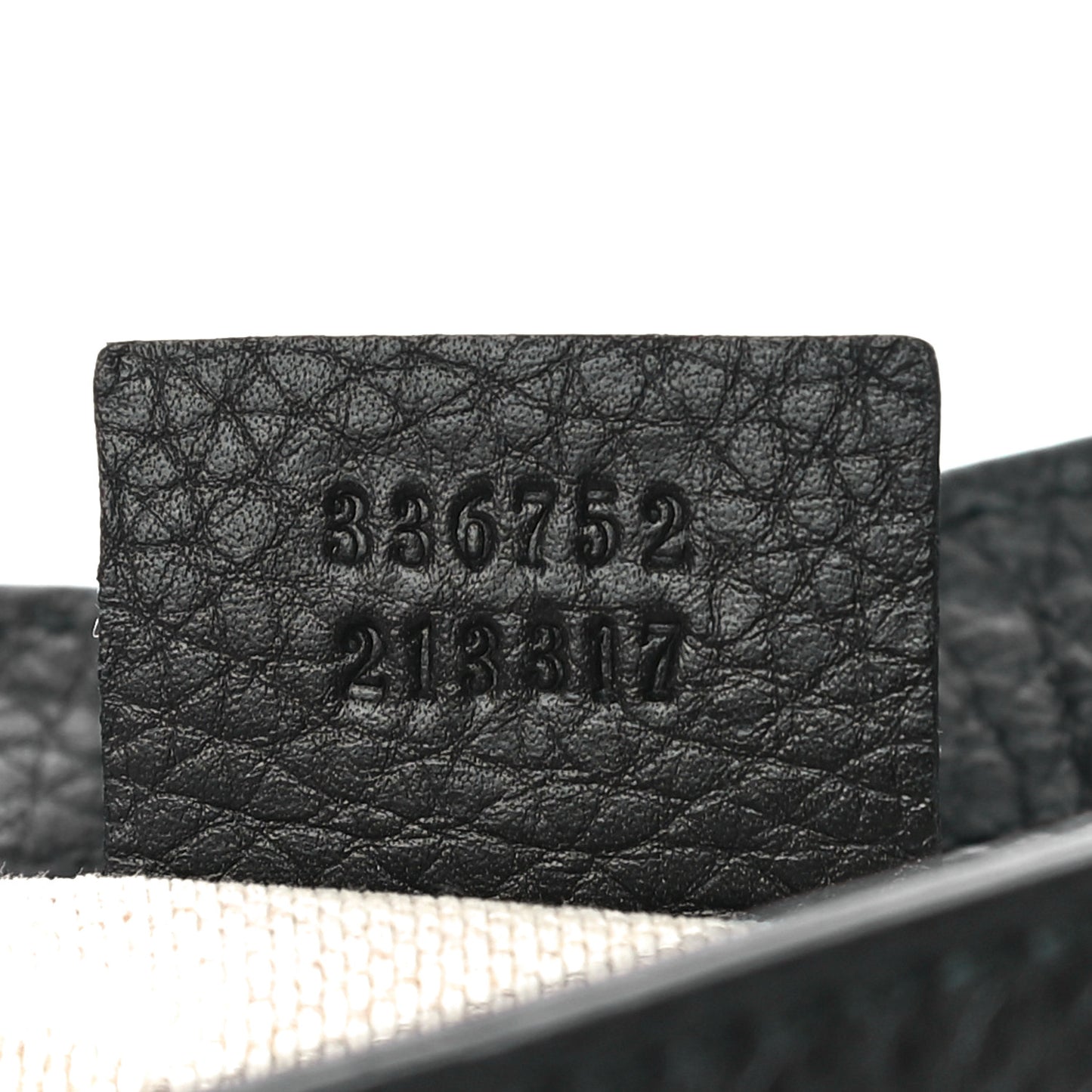Pebbled Calfskin Medium Soho Flap Crossbody Black