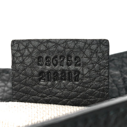 Gucci Pebbled Calfskin Medium Soho Flap Crossbody Black 7 of 12