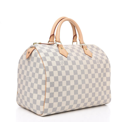 Louis Vuitton Damier Azur Speedy 30 2 of 9