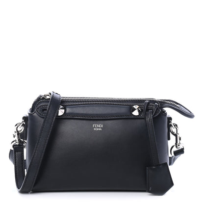 Fendi Vitello Dolce Mini By The Way Boston Bag Black 1 of 4