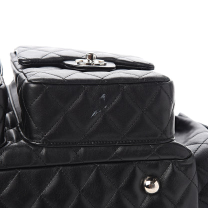Chanel Calfskin Quilted Large Cambon Multipocket Reporter Black 8 of 13