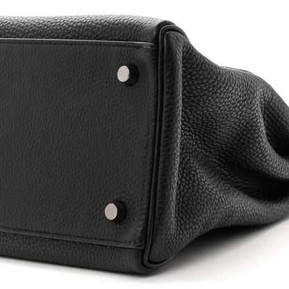 Hermes Taurillon Clemence Kelly Retourne 35 Black 9 of 10