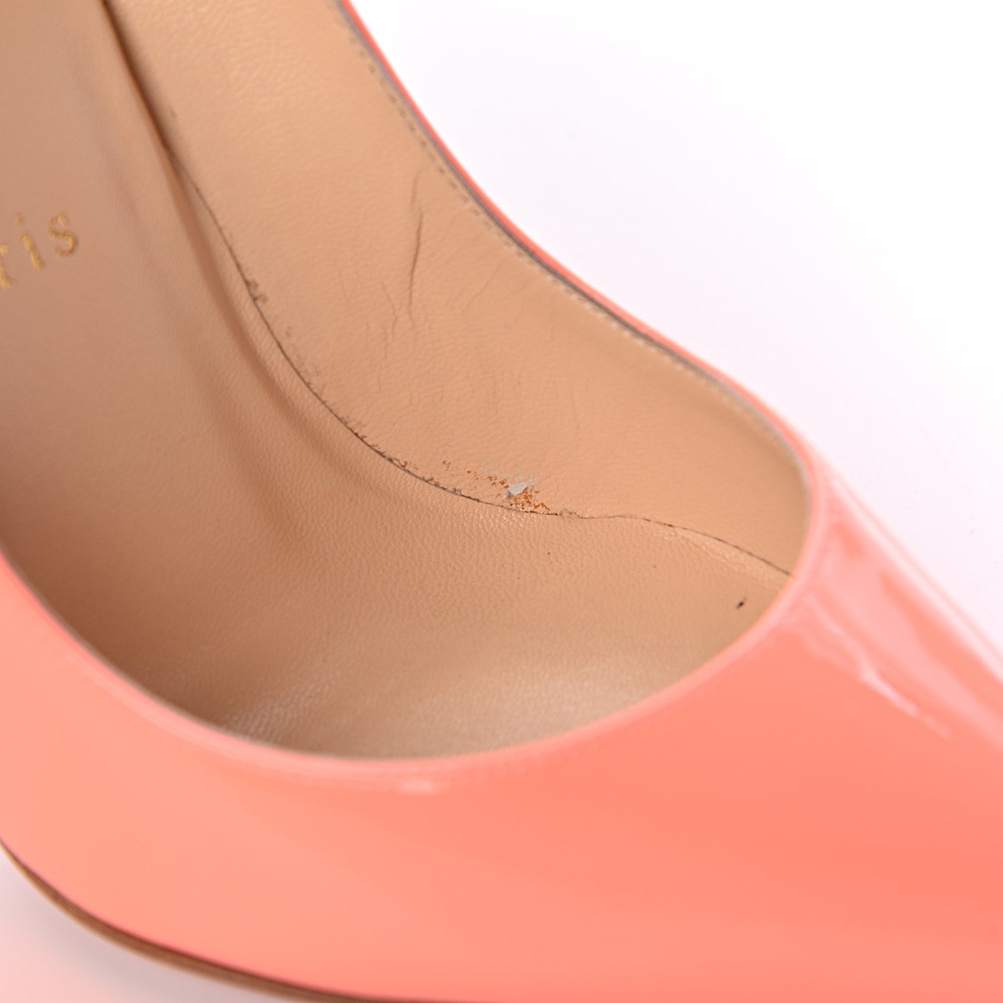 Patent Pigalle Follies 100 Pumps 35.5 Flamingo