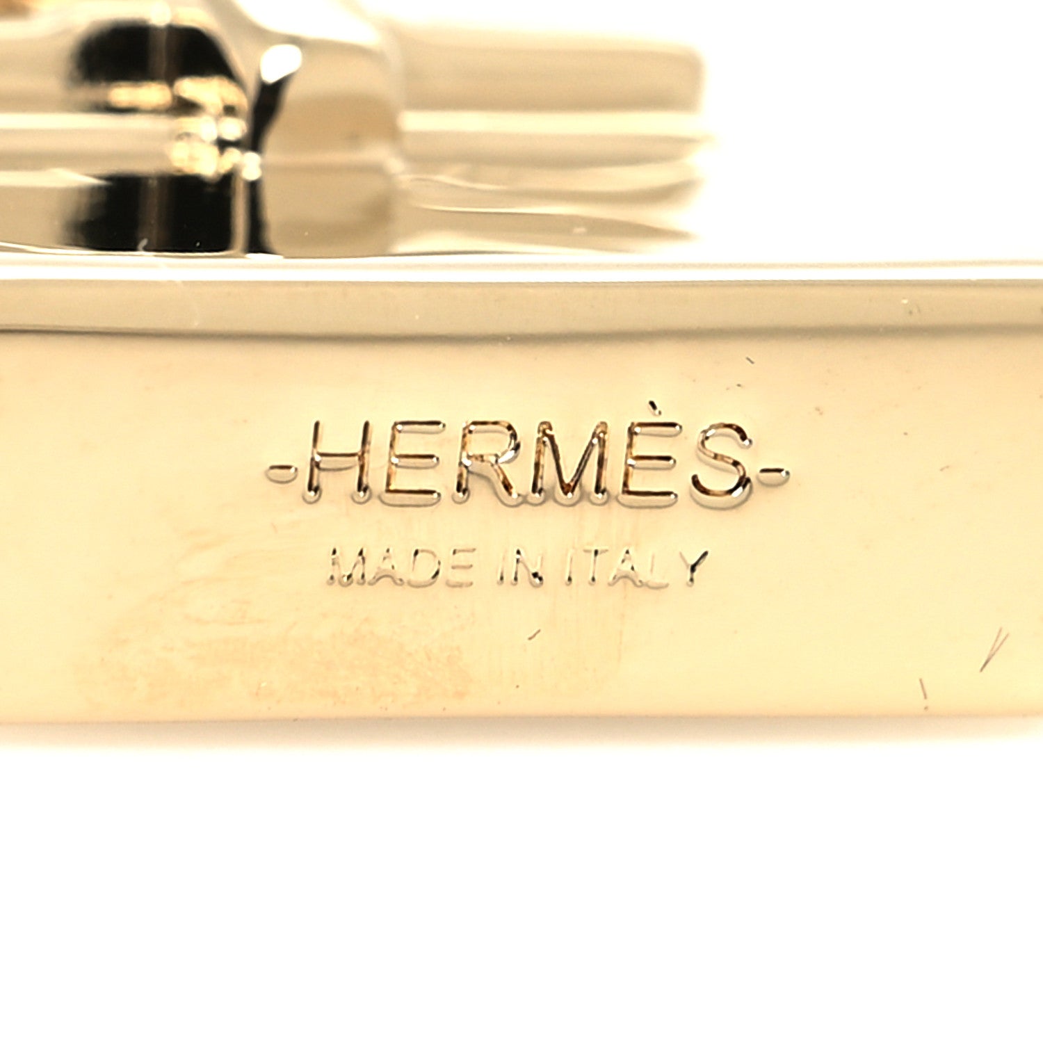 Hermes Permabrass Mini Kelly Twilly Ring 3 of 3