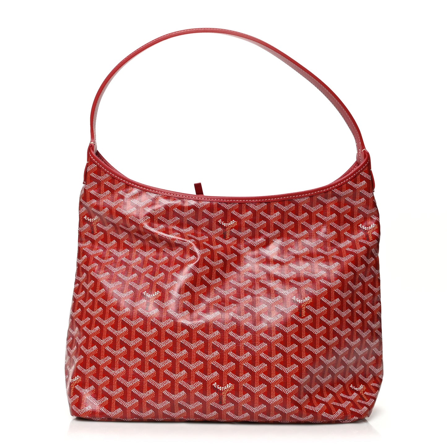Goyardine Boheme Hobo Red