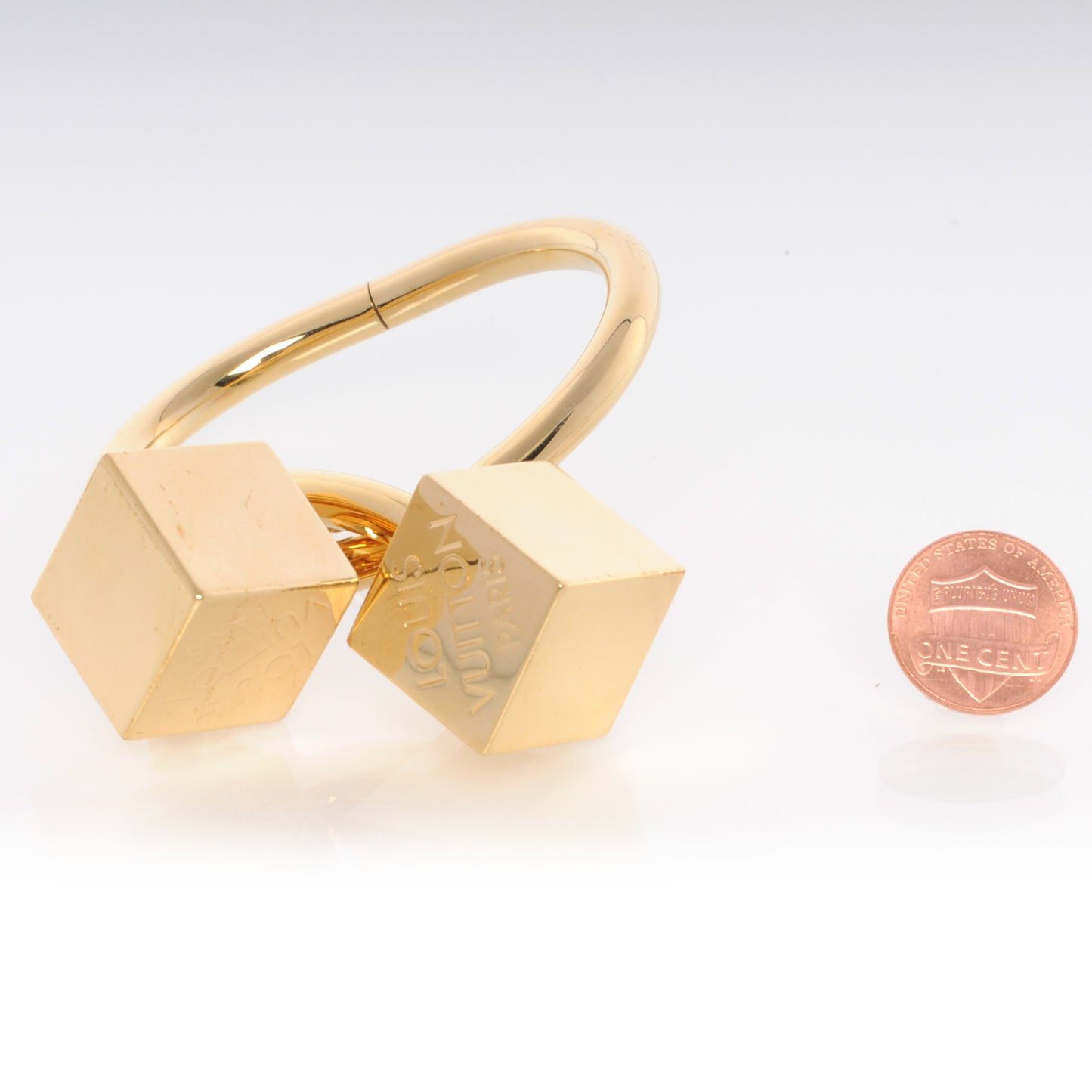Cube Bracelet Gold