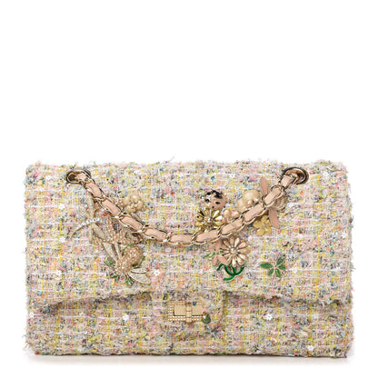 Chanel Tweed Garden Party 2.55 Reissue 225 Flap Multicolor 1 of 13
