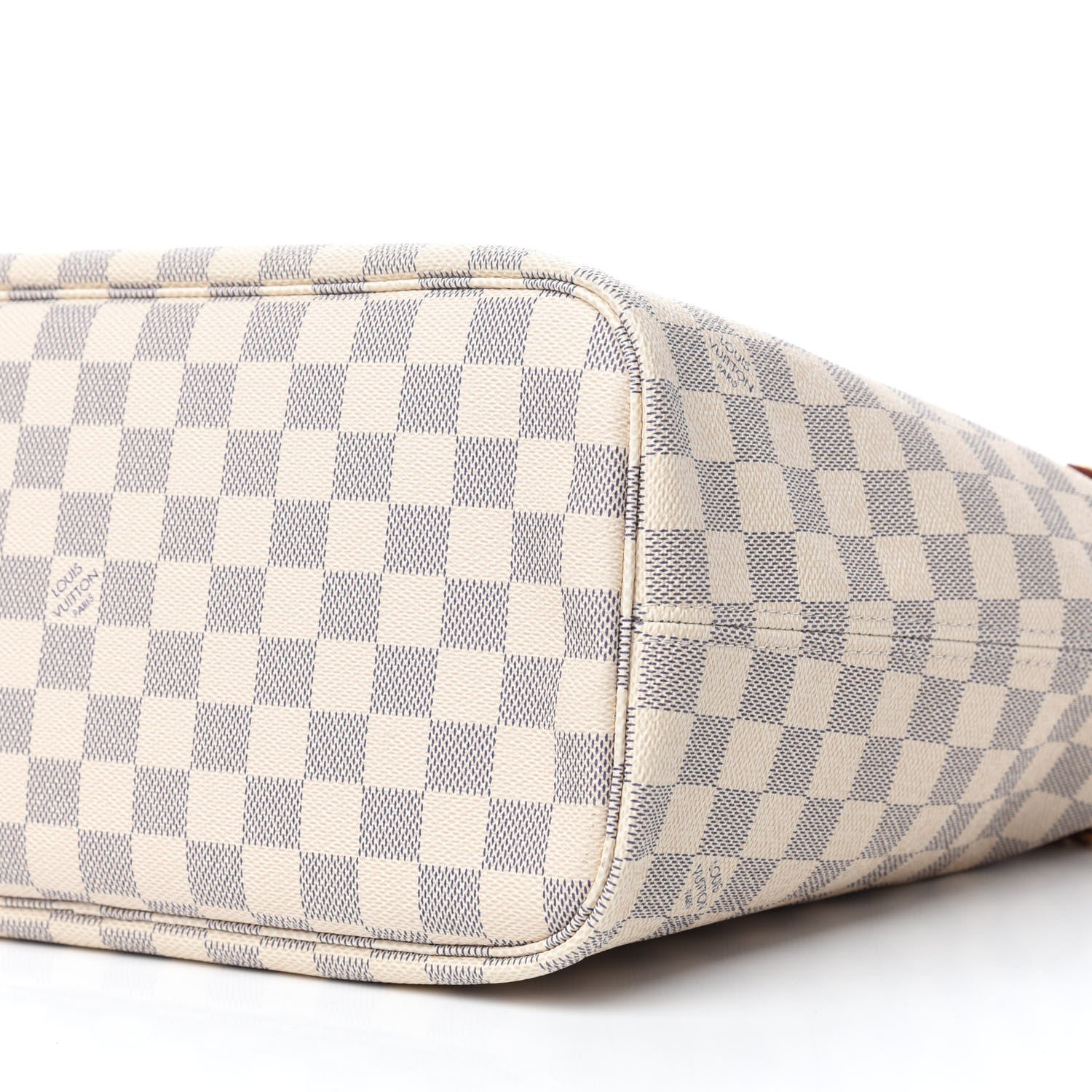 Louis Vuitton Damier Azur Neo Neverfull MM Rose Ballerine 7 of 10