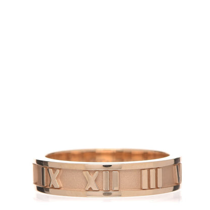 Tiffany 18K Yellow Gold Atlas Ring 49 5 1 of 7