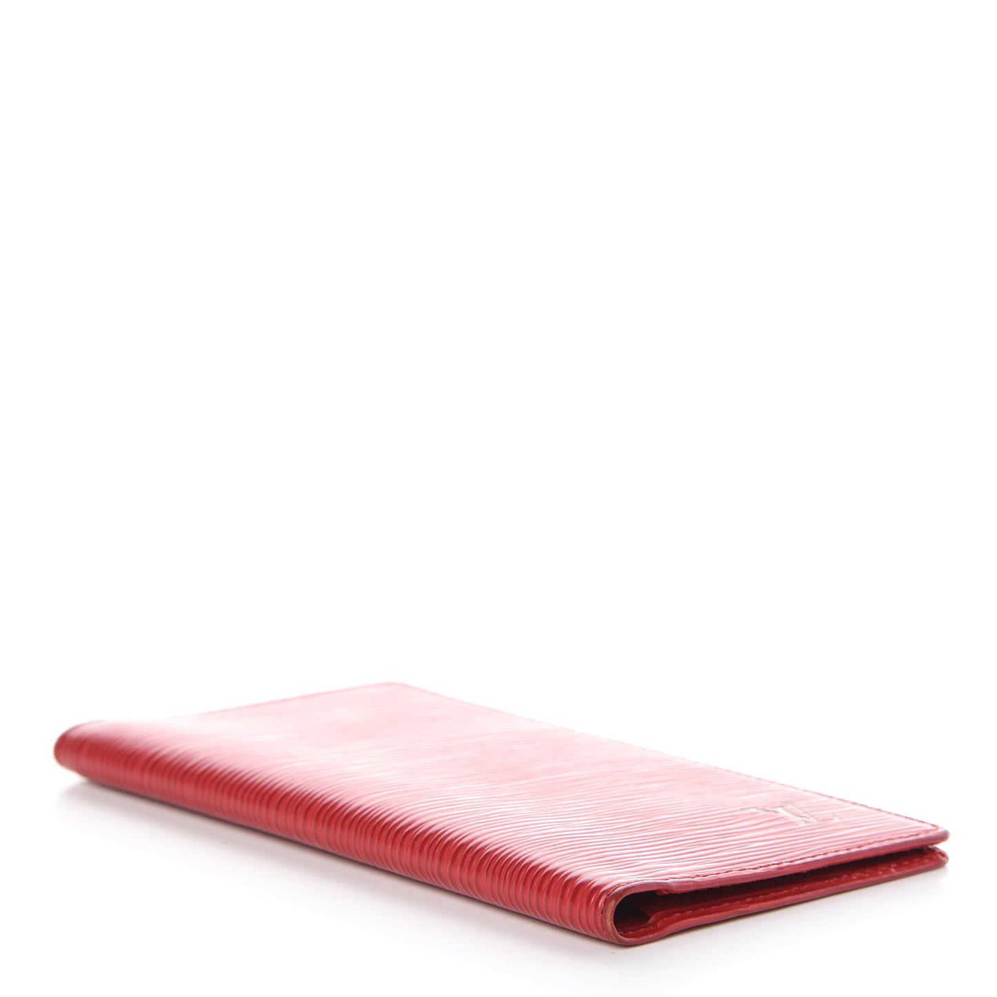 Epi Checkbook Organizer Wallet Castillan Red