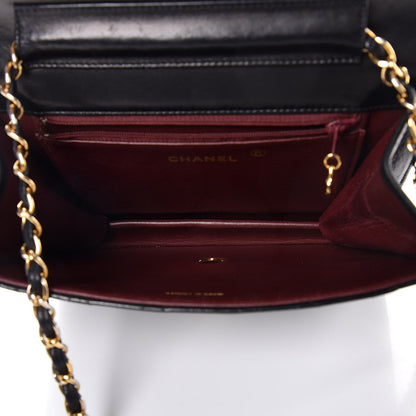 Chanel Lambskin Quilted Small Single Flap Black 5 of 12