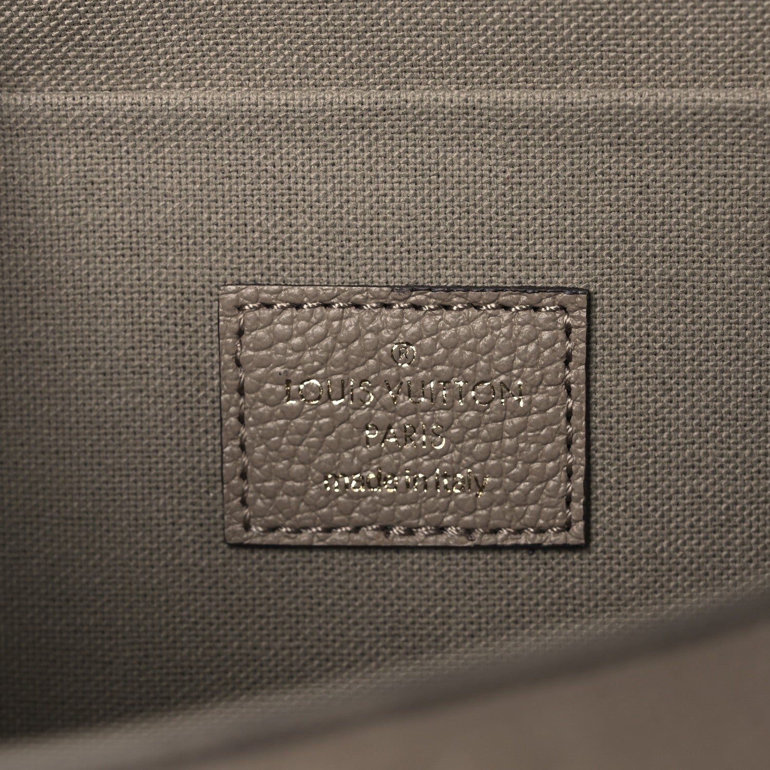 Louis Vuitton Empreinte Pochette Felicie Chain Wallet Tourterelle 7 of 10