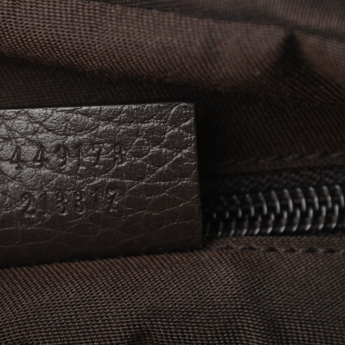 Monogram Dollar Calfskin Large Camera Case Beige Ebony Testa di Moro Marrone Scuro