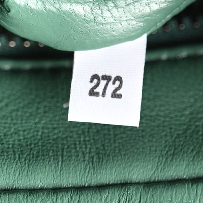 Prada Nappa Antique Medium Re-Edition 2001 Two Handle Bag Green 7 of 10