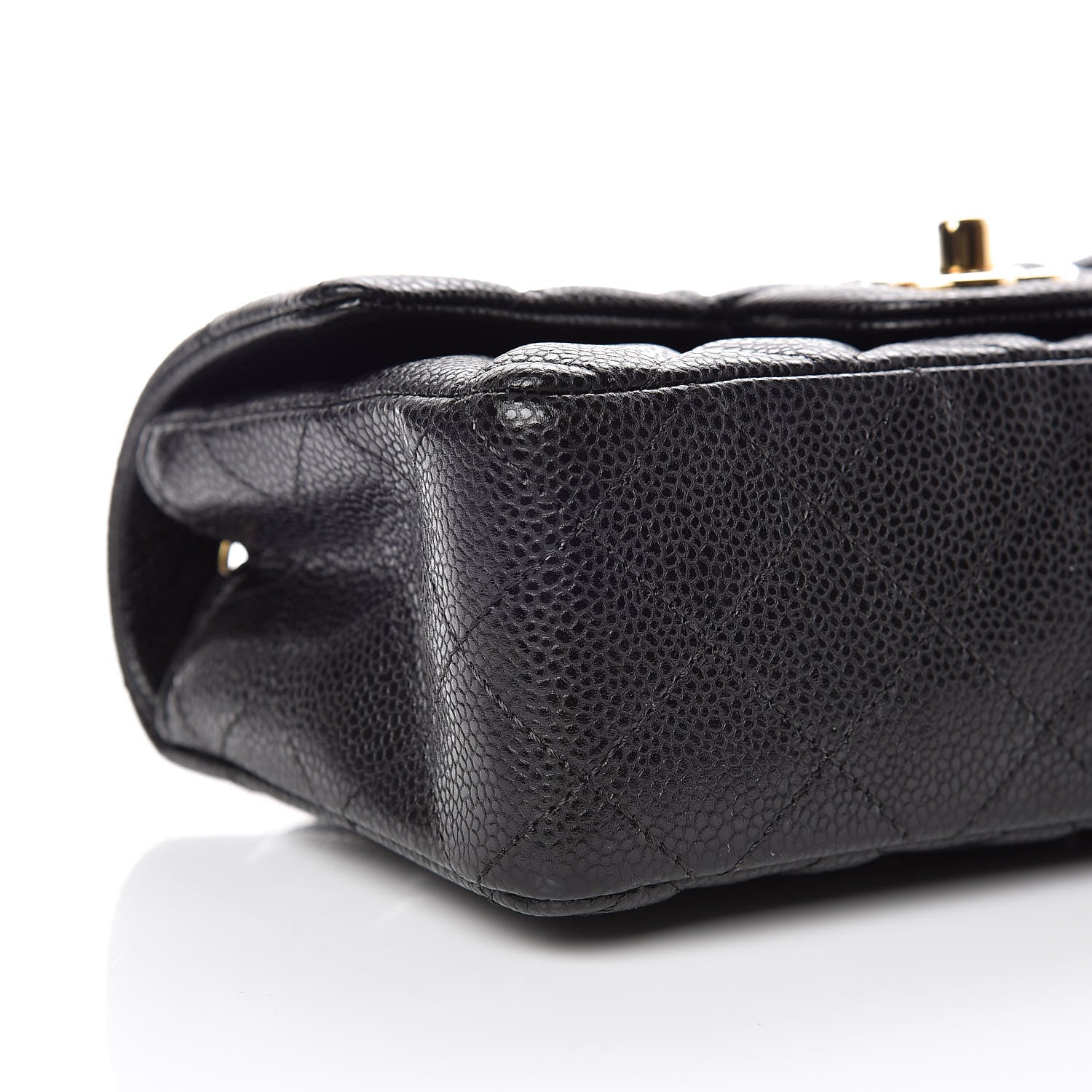 Chanel Caviar Quilted Mini Rectangular Flap Black 8 of 9