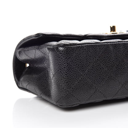 Chanel Caviar Quilted Mini Rectangular Flap Black 8 of 9