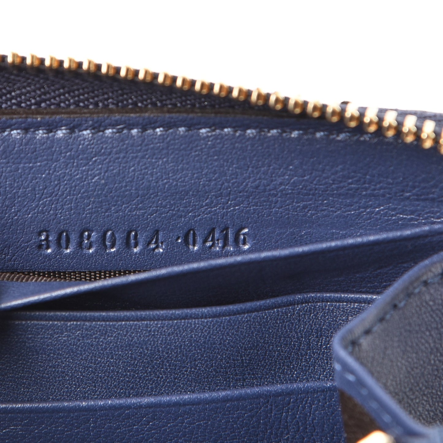 Python Soho Zip Around Wallet Blue Sienna