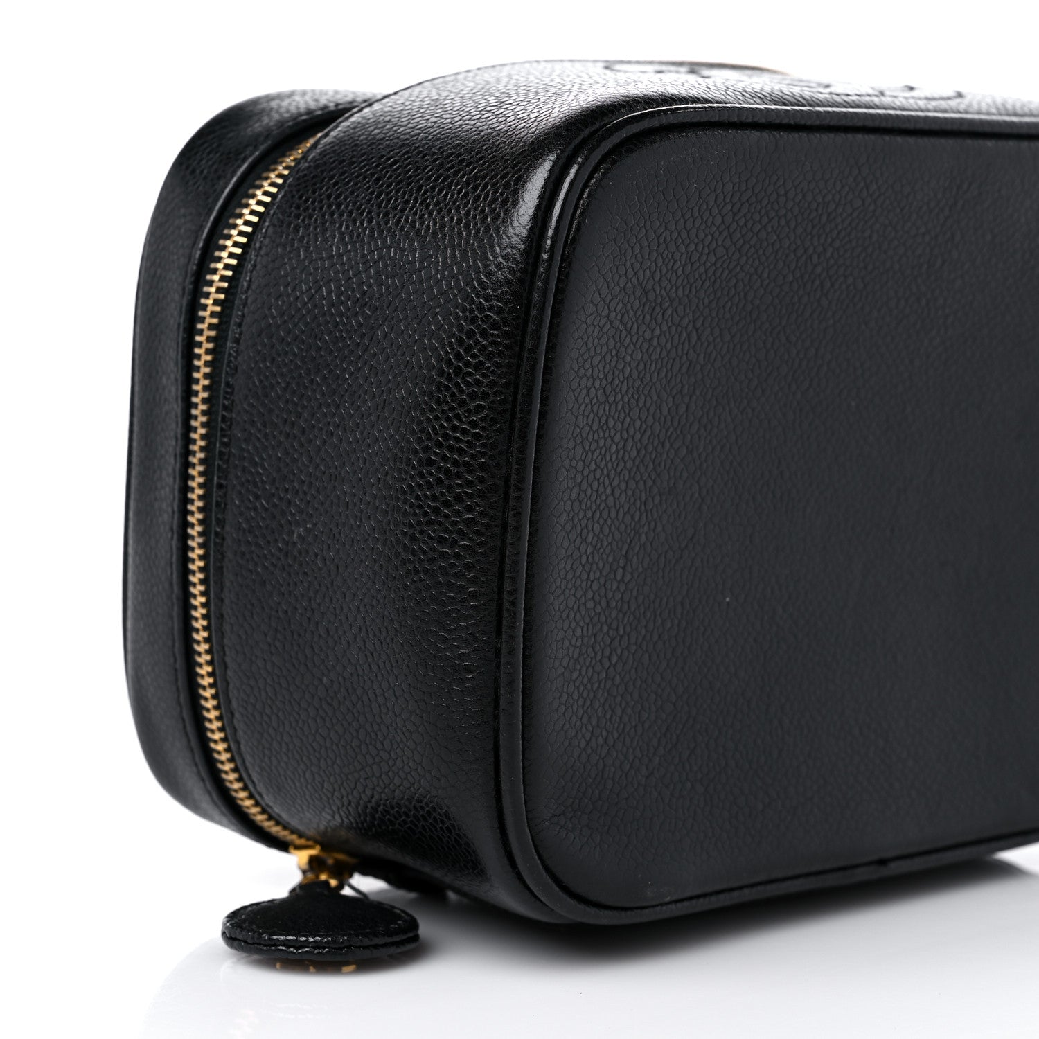 Chanel Caviar Vanity Cosmetic Case Black 9 of 15