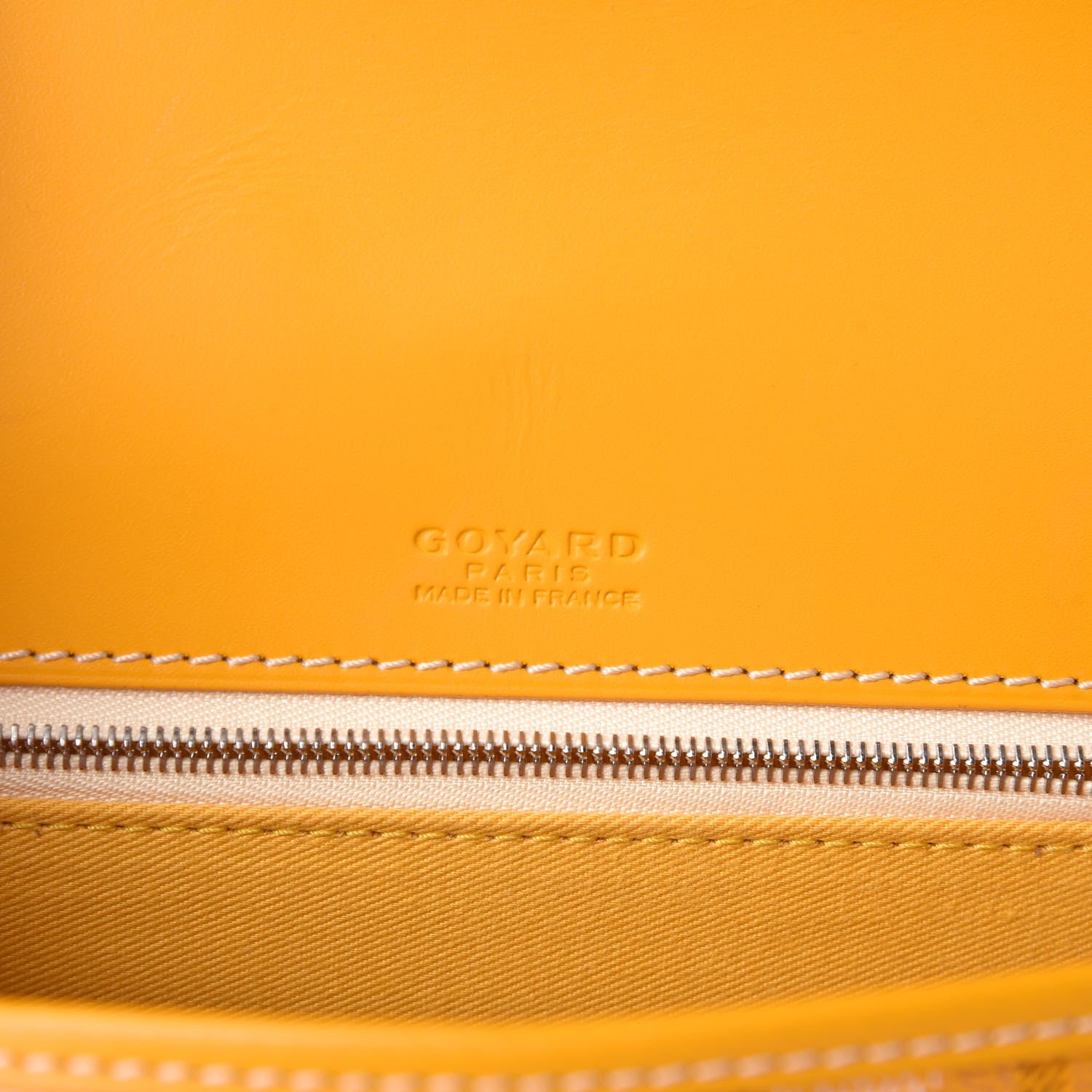 Goyard Goyardine Belvedere PM Messenger Bag Yellow 6 of 7