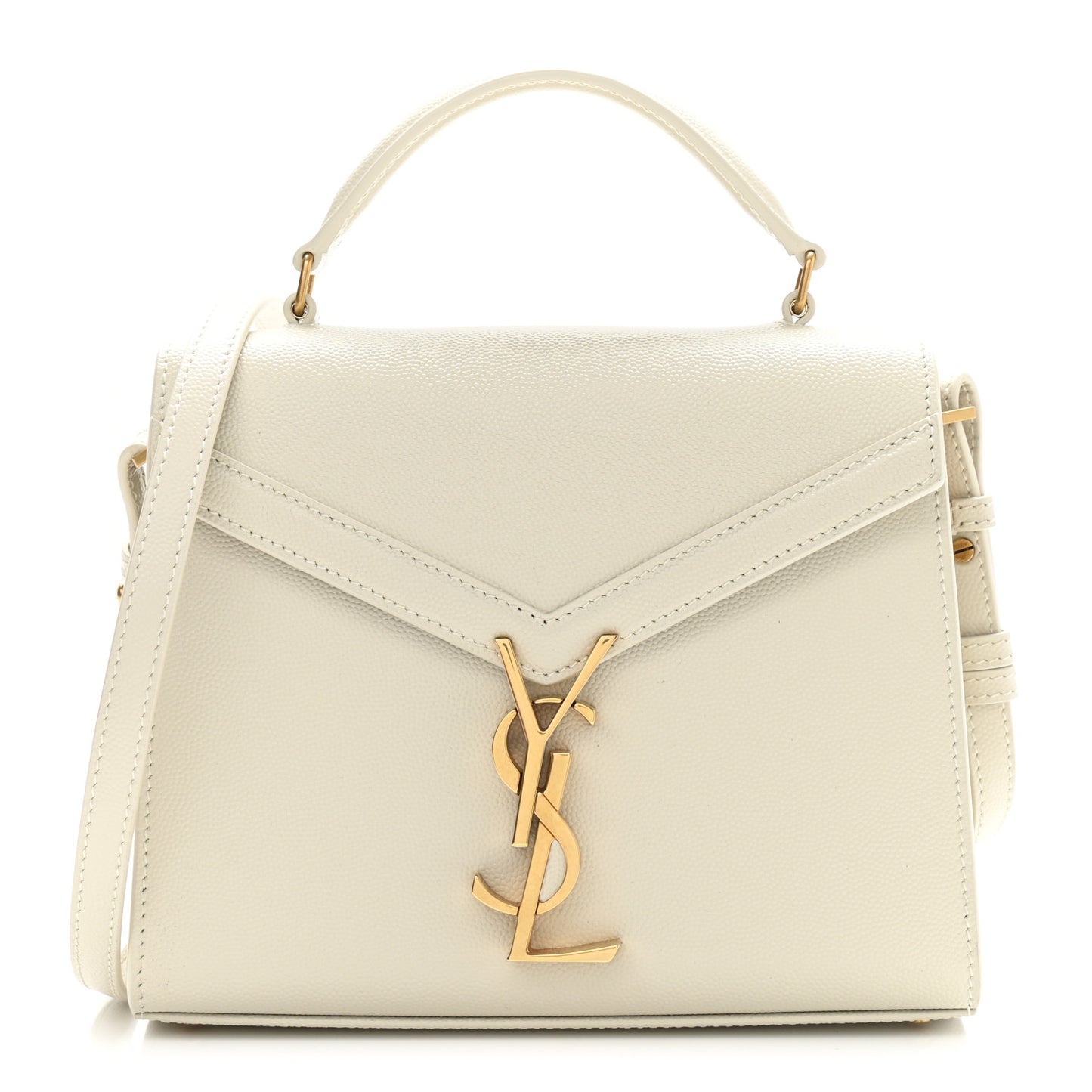 Grain de Poudre Mini Classic Monogram Cassandra Top Handle Vintage White