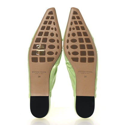Bottega Veneta Patent Bunnie Flats 38 Fennel 7 of 12