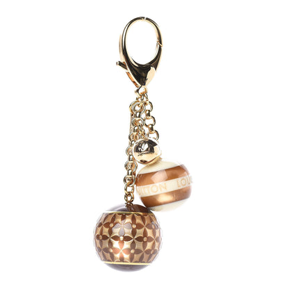Louis Vuitton Mini Lin Croisette Bag Charm Beige 1 of 3