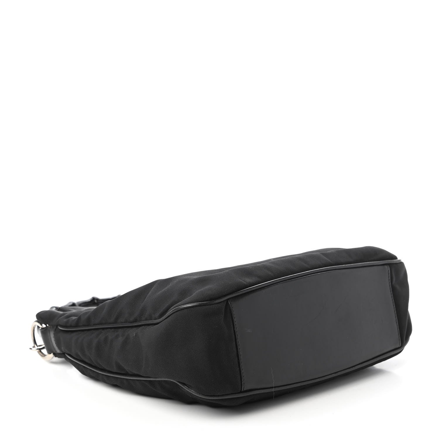 Gucci Nylon Bamboo Top Handle Hobo Black 4 of 10