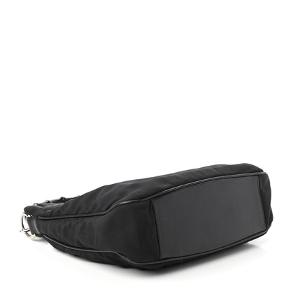 Gucci Nylon Bamboo Top Handle Hobo Black 4 of 10