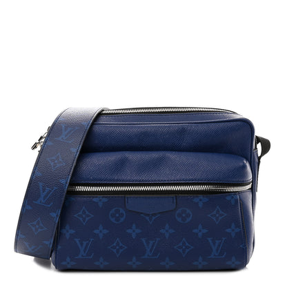 Louis Vuitton Taiga Monogram Outdoor Messenger Cobalt 1 of 10