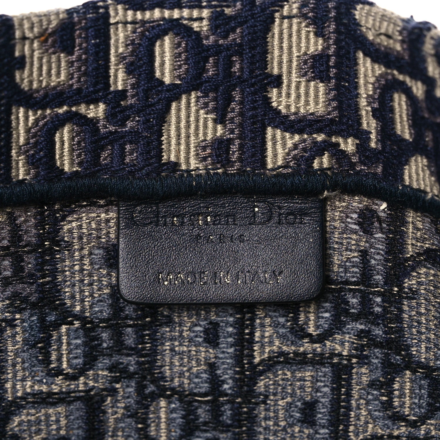 Christian Dior Oblique Large Book Tote Blue Multicolor 6 of 15